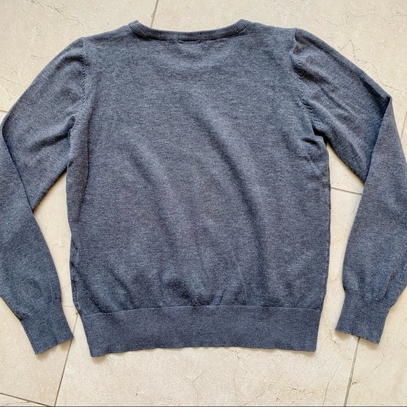 Basic by H&M Sweater Grey Medium - Picture 2 of 3